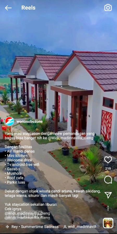 Villa Madinna Dieng Diyeng Exteriör bild